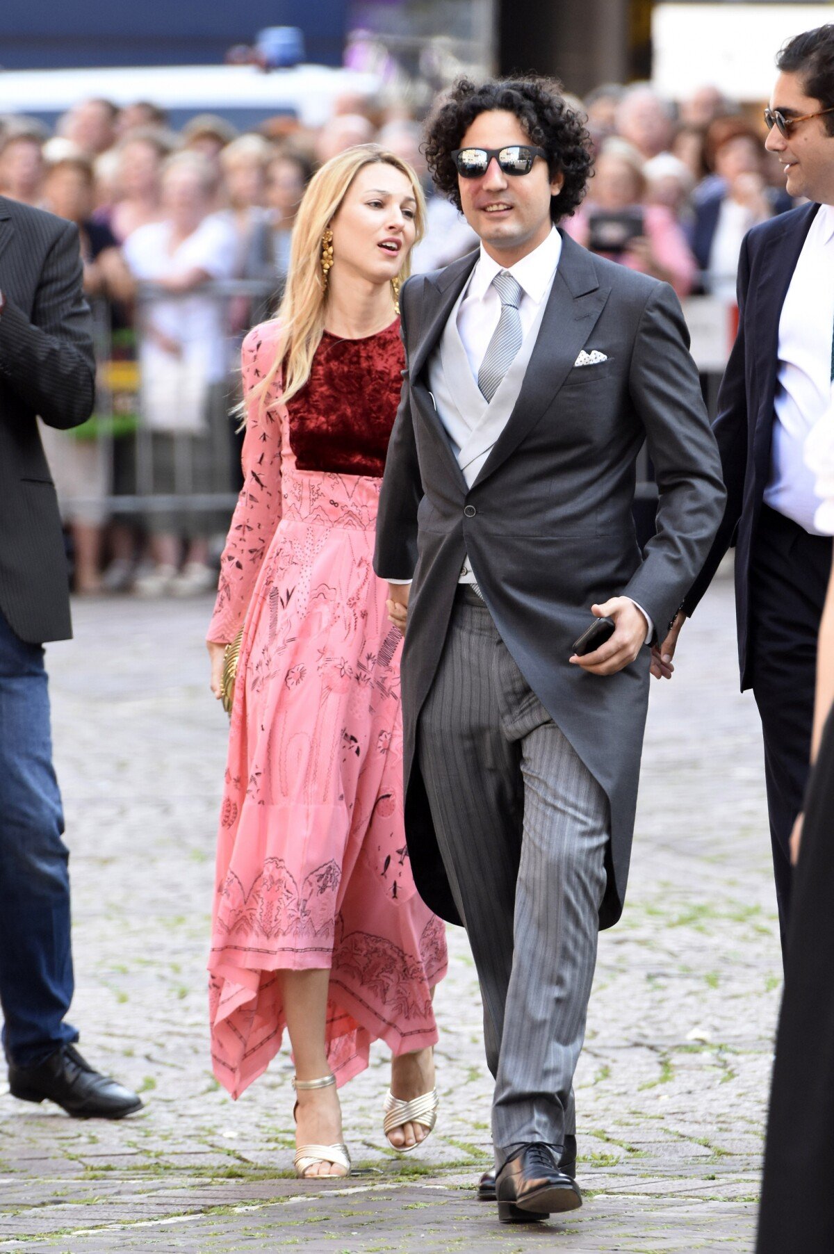 Photo Julio Mario Santo Domingo III et Nieves Zuberbühler au mariage du prince Ernst August Jr