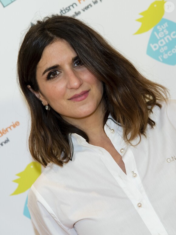Exclusif - Géraldine Nakache - Soirée au profit de l'association "Sur les Bancs de l'Ecole" au Pavillon Vendôme à Paris le 27 novembre 2016. Les chefs et les artistes se mobilisent à la faveur de l'autisme lors de la 7ème édition de l'Autism Charity Gala. © Pierre Perusseau/Bestimage