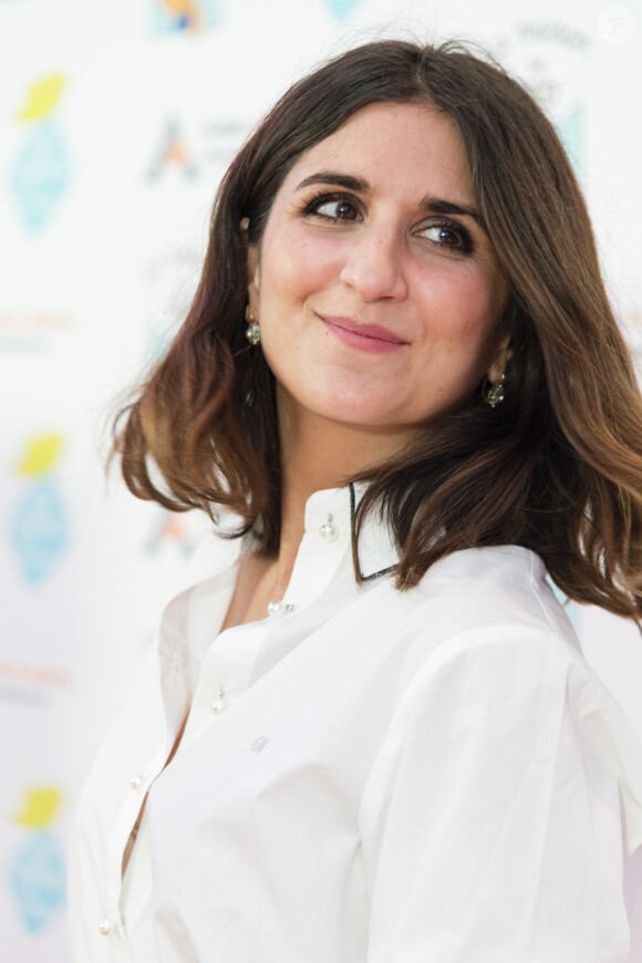 Exclusif - Géraldine Nakache - Soirée au profit de l'association "Sur les Bancs de l'Ecole" au Pavillon Vendôme à Paris le 27 novembre 2016. Les chefs et les artistes se mobilisent à la faveur de l'autisme lors de la 7ème édition de l'Autism Charity Gala. © Pierre Perusseau/Bestimage