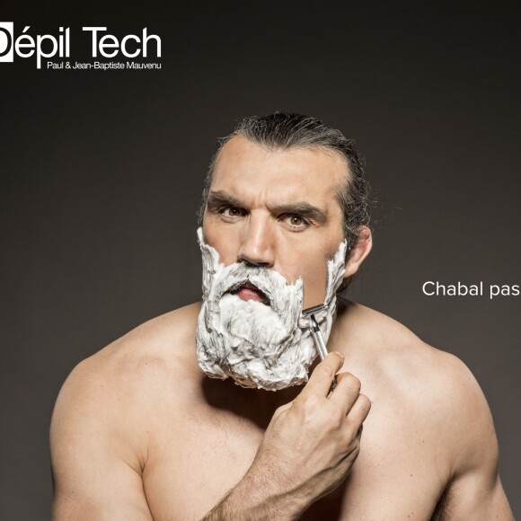 Exclusif - Illustration - Sébastien Chabal à la conférence de presse Dépil Tech a l'hôtel Millenium à Opéra à Paris, le 26 mars 2015.