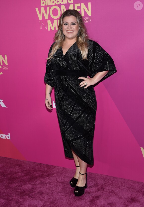 Kelly Clarkson - Soirée des "Women In Music" du magazine Billboard au Ray Dolby Ballroom à Hollywood, le 30 novembre 2017 © Chris Delmas/Bestimage