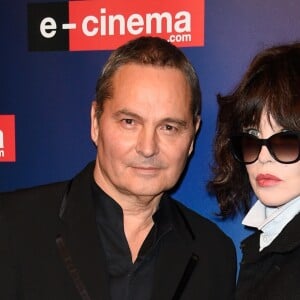 Bruno Barde et Isabelle Adjani à la soirée de lancement de "e-cinema.com". C'est une plateforme de cinéma dont l'ambition est de mettre en valeur la variété et la richesse de l'offre cinématographique en proposant un contenu entièrement inédit. Issy-les-Moulineaux, le 30 novembre 2017. © Guirec Coadic/Bestimage