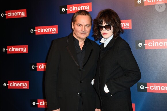 Bruno Barde et Isabelle Adjani à la soirée de lancement de "e-cinema.com". C'est une plateforme de cinéma dont l'ambition est de mettre en valeur la variété et la richesse de l'offre cinématographique en proposant un contenu entièrement inédit. Issy-les-Moulineaux, le 30 novembre 2017. © Guirec Coadic/Bestimage