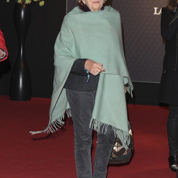 Marie-Antoinette Canet (la mère de G. Canet) à la soirée de la première journée du Longines Masters de Paris. Villepinte, le 30 novembre 2017. © Pierre Perusseau/Bestimage