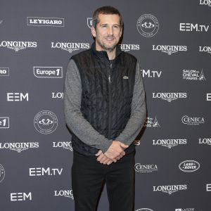 Guillaume Canet à la soirée de la première journée du Longines Masters de Paris. Villepinte, le 30 novembre 2017. © Pierre Perusseau/Bestimage