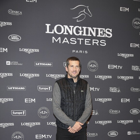 Guillaume Canet à la soirée de la première journée du Longines Masters de Paris. Villepinte, le 30 novembre 2017. © Pierre Perusseau/Bestimage
