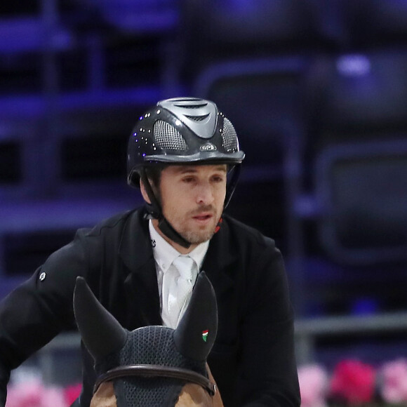 Guillaume Canet lors de l'épreuve Masters Two Grand Prix Magazine au Longines Masters Paris à Villepinte le 30 novembre 2017. © Cyril Moreau / Bestimage