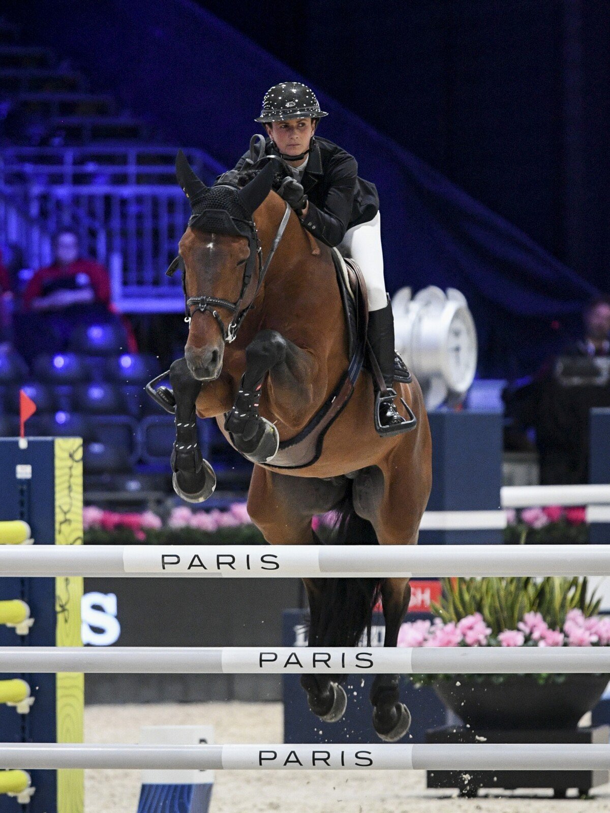 Photo : Pénélope Leprévost participe à l'épreuve \