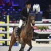 Edwina Tops-Alexander participe à l'épreuve "Masters One Asia Horse Week" au Longines Masters de Paris. Villepinte, le 30 novembre 2017. © Pierre Perusseau/Bestimage