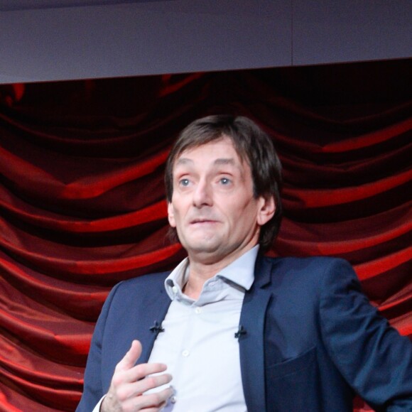 Exclusif - Lorànt Deutsch et Pierre Palmade lors de l'enregistrement de l'émission "On se refait Palmade" au Théâtre de Paris, diffusée le 16 juin 2017 sur France 3.