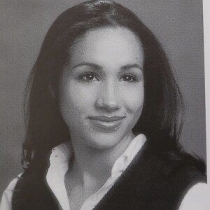 Meghan Markle dans l'album de l'année 1999 du lycée Immaculate Heart à Los Angeles.