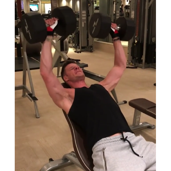 Matthieu Delormeau est accro au sport.