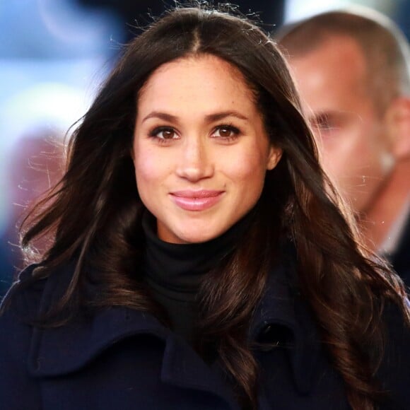 Le prince Harry et sa fiancée Meghan Markle arrivent au "Nottingham Contemporary" pour la journée mondiale de la lutte contre le Sida à Nottingham à l'occasion de leur première visite officielle depuis leurs Fiançailles à Nottingham le 1er decembre 2017.