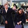 Le prince Harry et sa fiancée Meghan Markle arrivent au "Nottingham Contemporary" pour la journée mondiale de la lutte contre le Sida à Nottingham à l'occasion de leur première visite officielle depuis leurs Fiançailles à Nottingham le 1er decembre 2017.