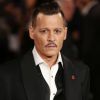 Johnny Depp à la première de "Murder On The Orient Express" au Royal Albert Hall à Londres, le 2 novembre 2017.