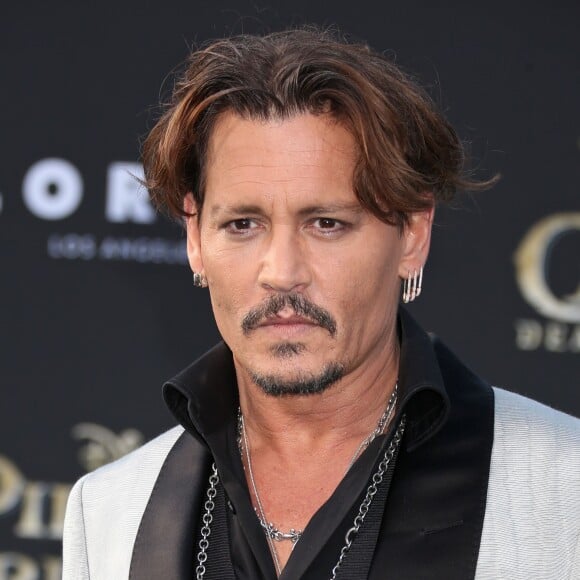 Johnny Depp - People à l'avant-première du film de Disney "Pirates des Caraïbes : La Vengeance de Salazar (Pirates of the Caribbean: Dead Men Tell No Tales)" au Dolby Theatre à Hollywood, le 18 mai 2017.