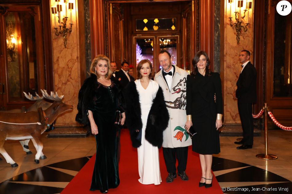 Catherine Deneuve, Isabelle Huppert, le designer Charles Kaisin, Chiara