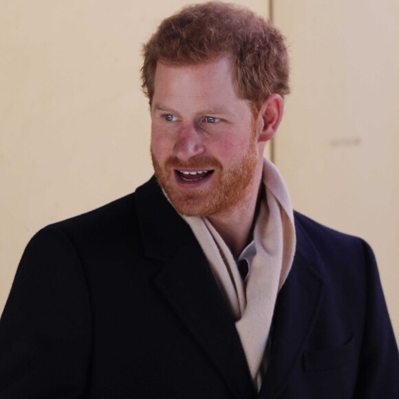 Le prince Harry et sa fiancée Meghan Markle arrivent au "Nottingham Contemporary" pour la journée mondiale de la lutte contre le Sida à Nottingham à l'occasion de leur première visite officielle depuis leurs Fiançailles à Nottingham le 1er decembre 2017.
