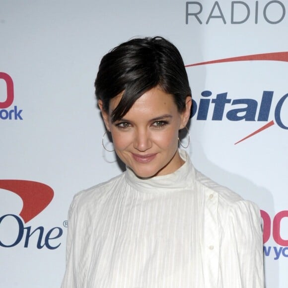 Katie Holmes à la soirée Z100's Jingle Ball sur Madison Square Garden à New York, le 8 décembre 2017