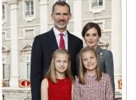 Letizia, Felipe, Leonor et Sofia d'Espagne : Coup de froid sur la carte de voeux
