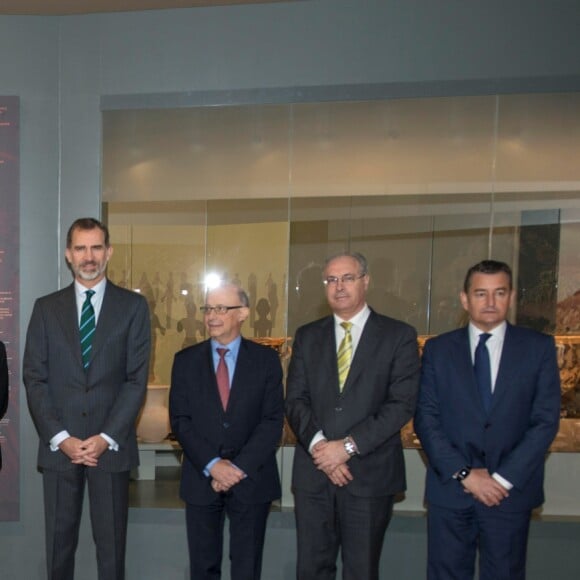 Le roi Felipe VI d'Espagne à Jaen le 11 décembre 2017 pour l'inauguration du Musée Ibérique.