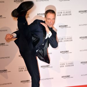 Jean-Claude Van Damme - Présentation de la série "Jean-Claude Van Johnson" par Amazon TV au cinéma Le Grand Rex à Paris, le 12 décembre 2017. © Veeren/Bestimage  Amazon TV "Jean-Claude Van Johnson" serie presentation held at "Le Grand Rex" cinema in Paris, France, on December 12th 2017.12/12/2017 - Paris