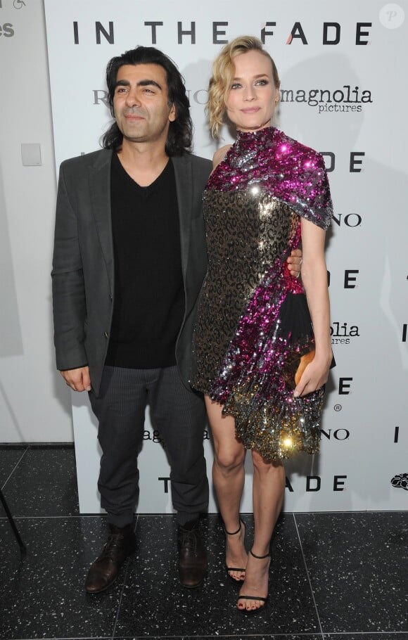 Diane Kruger et Fatih Akin à la première de 'In the Fade' au MoMA à New York, le 4 décembre 2017