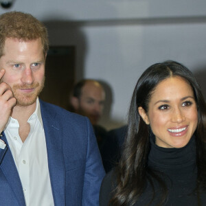 Le prince Harry et Meghan Markle à Nottingham le 1er décembre 2017.