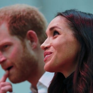 Le prince Harry et Meghan Markle à Nottingham le 1er décembre 2017.