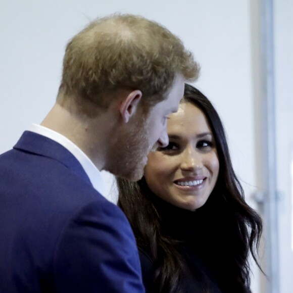 Le prince Harry et Meghan Markle à Nottingham le 1er décembre 2017.