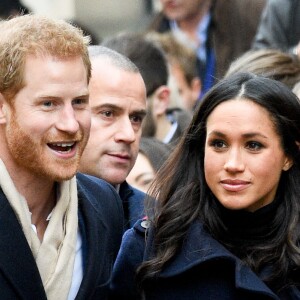 Le prince Harry et Meghan Markle à Nottingham le 1er décembre 2017.