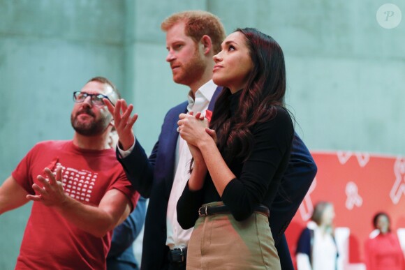 Le prince Harry et Meghan Markle à Nottingham le 1er décembre 2017.