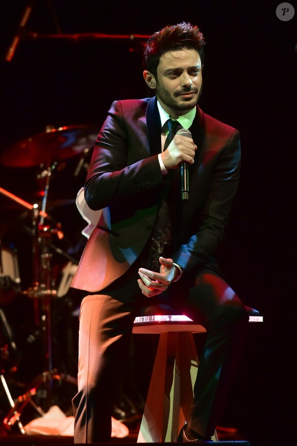 Exclusif - Grégory Bakian en concert au Palace à Paris, le 18 décembre 2017. © Giancarlo Gorassini/Bestimage