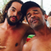 Joakim Noah pose avec son papa, Yannick Noah, sur Instagram, 2016.