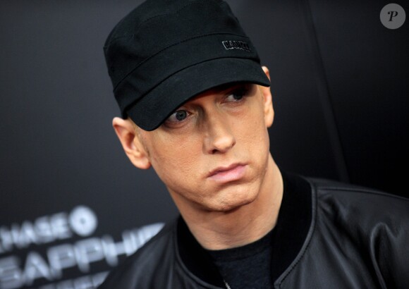 Eminem à New York. Le 20 juillet 2015.