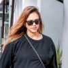 Jessica Alba, enceinte, à Beverly Hills, le 20 décembre 2017