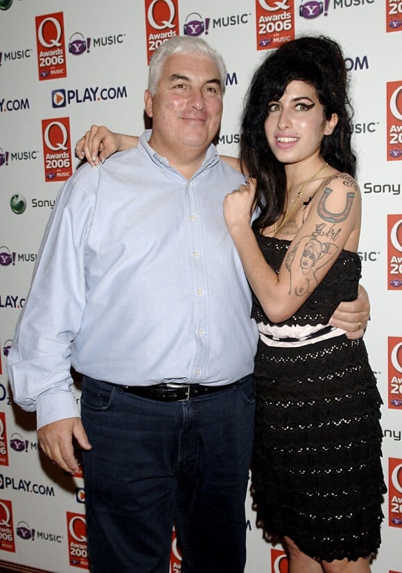 Amy Winehouse et son père Mitch Winehouse en 2006.