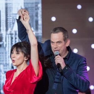 Exclusif - Nolwenn Leroy, Garou - Enregistrement de l'émission "Gare au Garou", qui sera diffusée le 4 janvier 2018 sur France 2. Le 11 décembre 2017 © Cyril Moreau / Bestimage