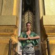 Leila Ben Khalifa se dévoile ultra sexy lors de ses vacances en Thaïlande, en fin d'année 2017.
