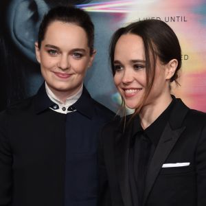 Ellen Page et Emma Portner à la première de 'Flatliners' à l'hôtel Ace à Los Angeles, le 27 septembre 2017