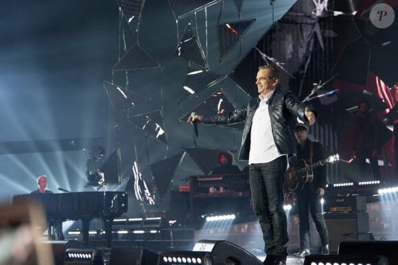 Exclusif - Garou - Enregistrement de l'émission "Johnny, toute la musique qu'ils aiment" à la Seine Musicale, le 13 décembre 2017. L'émission sera diffusée le samedi 6 janvier sur TF1 © Perusseau-Veeren / Bestimage