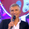 Nagui reçoit son épouse, Mélanie Page, dans "Noubliez pas les paroles", le 17 septembre 2016 sur France 2.