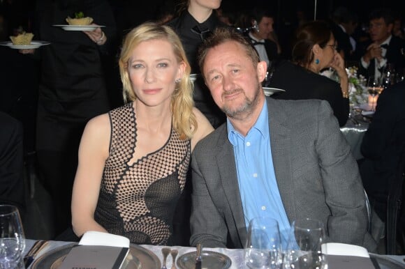 Cate Blanchett, Andrew Upton - Dîner de présentation du calendrier Pirelli à Londres. Le 30 novembre 2015