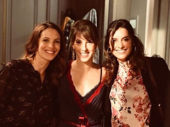 Elodie Varlet (Estelle Cantorel), Léa François (Barbara Evenot) et Laetitia Milot (Mélanie Rinato) se retrouvent pour les tournages des nouveaux épisodes de "Plus belle la vie" (France 3).