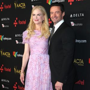 Nicole Kidman et Hugh Jackman - 7e édition des AACTA International Awards à Los Angeles. Le 5 janvier 2018.