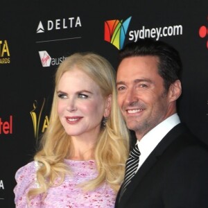 Nicole Kidman et Hugh Jackman - 7e édition des AACTA International Awards à Los Angeles. Le 5 janvier 2018.