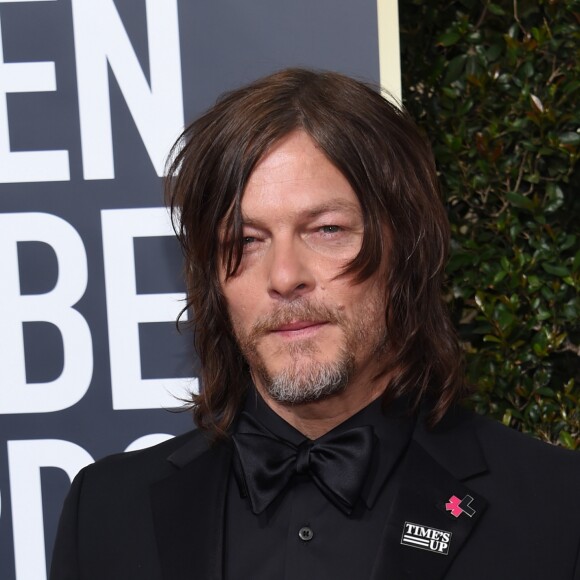 Norman Reedus sur le tapis rouge de la 75ème cérémonie des Golden Globe Awards au Beverly Hilton à Los Angeles, le 7 janvier 2018. © Chris Delmas/Bestimage