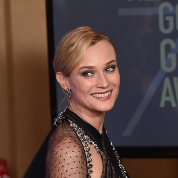 Diane Kruger (Golden Globe de meilleur film en langue étrangère pour "In The Fade") - Pressroom - 75ème cérémonie annuelle des Golden Globe Awards au Beverly Hilton Hotel à Los Angeles, le 7 janvier 2018. © Chris Delmas/Bestimage