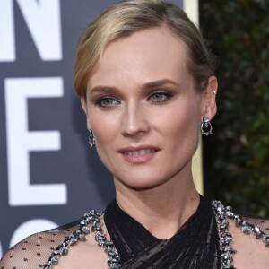 Diane Kruger sur le tapis rouge de la 75ème cérémonie des Golden Globe Awards au Beverly Hilton à Los Angeles, le 7 janvier 2018. © Chris Delmas/Bestimage