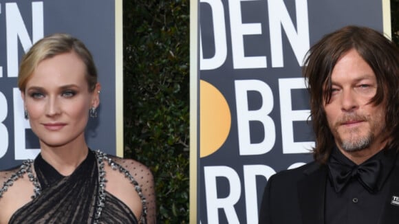 Diane Kruger et Norman Reedus officialisent avec un baiser aux Golden Globes